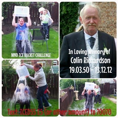 We had the balls to do the Ice Bucket Challenge..... what a laugh we had while raising money for MND