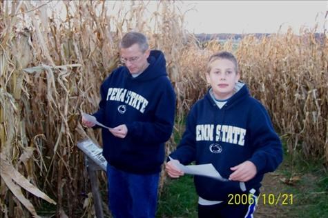 We loved doing those corn mazes in the Fall.