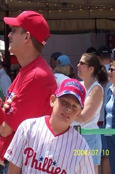We loved going to the Phillies