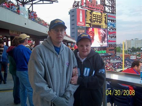 Our last Phillies game together : (
