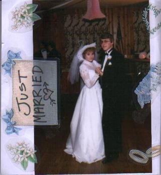 just married...10/26/85