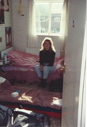 Juliet, aged 16, when I went to stay with her in Tenterden.