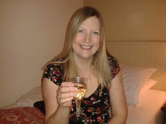 Prosecco at bedtime.