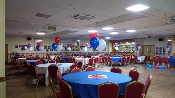 Room all ready for the event!