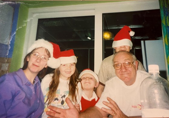 Christmas was always family fun time