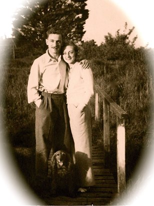 Don & Janet Canvey Island 1944