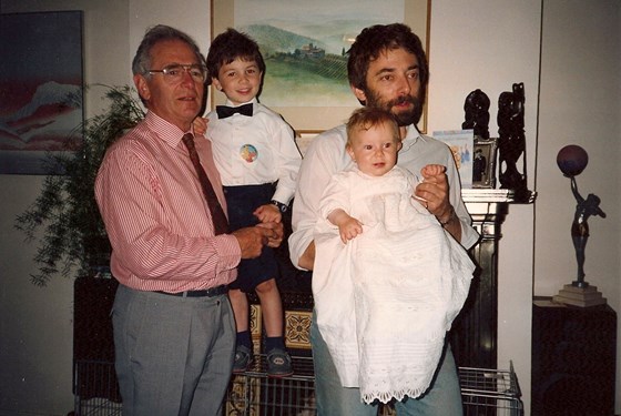 Leo's christening 1991