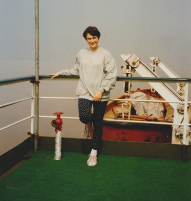 Yangtse river cruise, holiday in China 1992