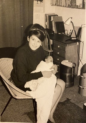 Judy and Sarah, Islington London, 1964