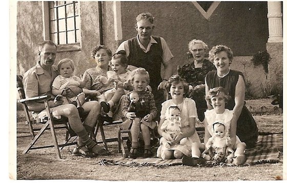 Family Christmas 1955