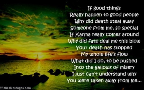 Death missing you poem for dad who passed away.