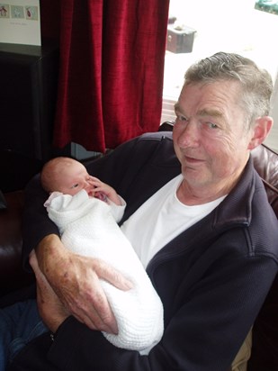 Jim with granddaughter Pearl