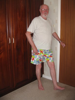 Brian in floral shorts No 1