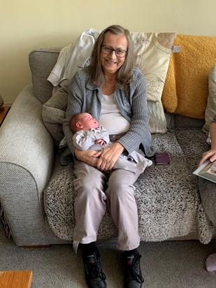 Nanny & Harrison (10 days old) ~ 11th May 2024