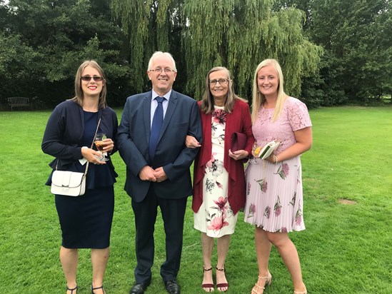 At Aaron & Cheryl's Wedding - August 2018 