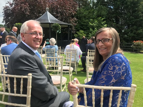 Mum & Dad at Stacey & Paul's Wedding - June 2019 x