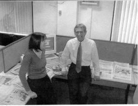 Working together at Xerox on the Capita outplacement project back in 2002.