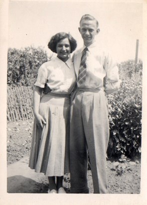 Geoff and Jean, before they married