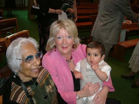 Granny at Bruno's Christening - April 2007
