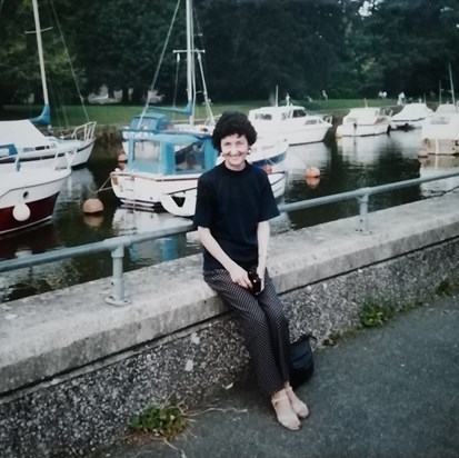 Diane in Torquay 1999