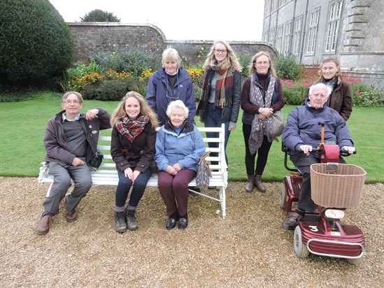 2016 Kingston Lacey Jon and Fiona Denny, Rebecca and Susan Eustace, Michael glover, Judy and Annabel Huffer, Marjorie Worth   Copy