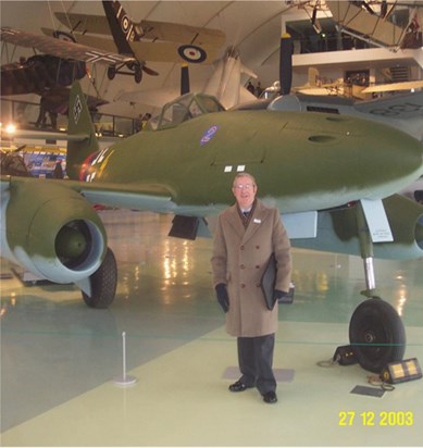 Peter at the Imperial War Museum