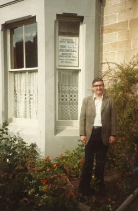 Peter at Westfield Road 1982 to 83
