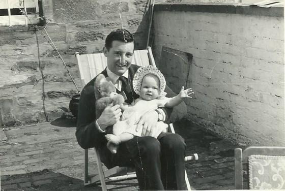 Peter with Sarah 1964 1