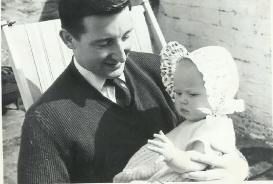 Peter with Sarah 1964 2