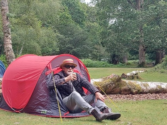 David Camping Newforest