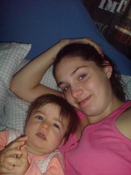 your little niece chloe,with her mum ur sis amanda in 2009 x
