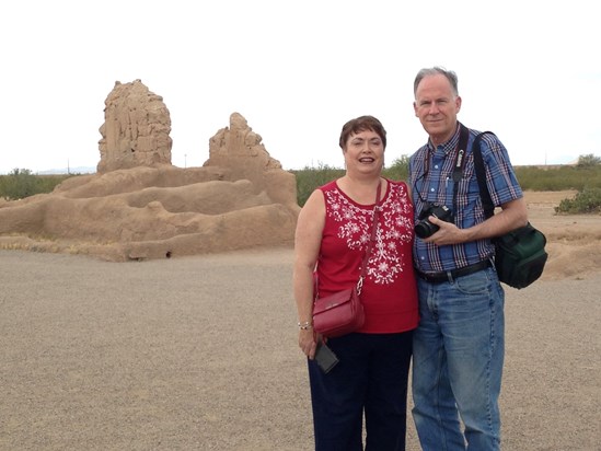 Dale and Debbie's last visit to Arizona to see David and Pat May 2019