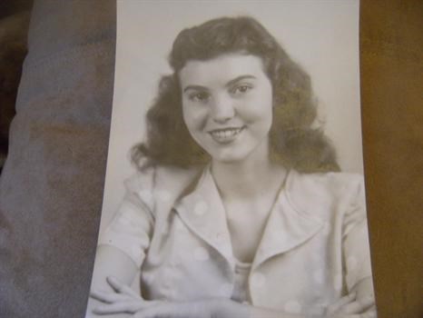 My mother at 15