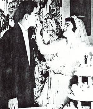 Mom and Dad on their wedding day December 26, 1953