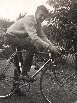 Bob was a keen cyclist from a young age