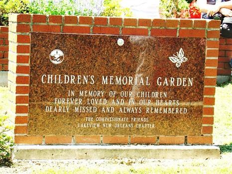 Children's Memorial GardenPlaque