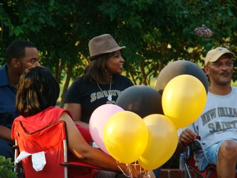 Balloon Release Memorial Garden - 1st Year