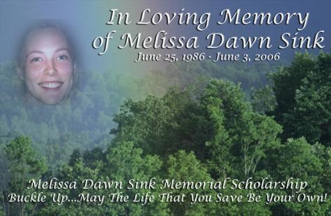 In Memory of our Angel Melissa