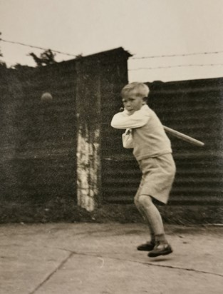 Playing in the street 