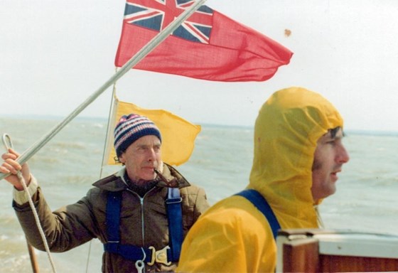 Sailing with John Quigley (Gay Cane in photo)