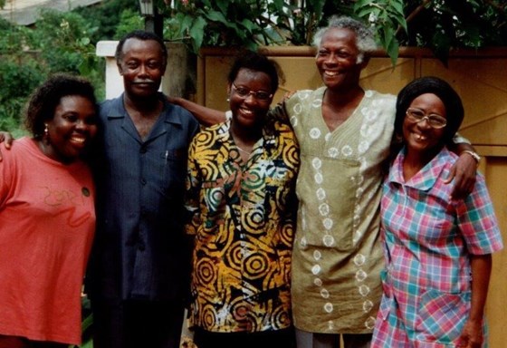 Joyce, Tony, Afua, Yosi, Mildred (Photo Courtesy Afua Hunter).