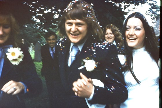Mum & Dad - Wedding Day - 21st July 1973