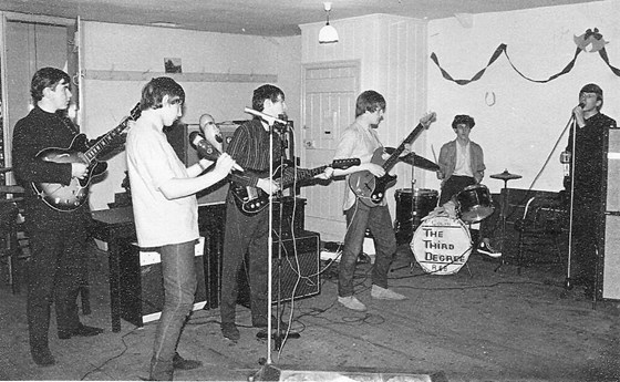 Band   The Third Degree - Risca House Inn Pontymister in1965/66