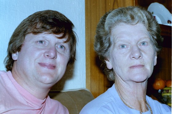 Alun & his Mum (Joan Walton)