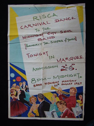 Risca Carnival Dance - Midnight City Soul Band - 28th August 1967