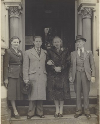 Wedding Day 22nd December 1951 - Portsmouth Registry Office