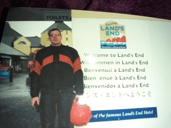 A very wet Lands End circa 2001 