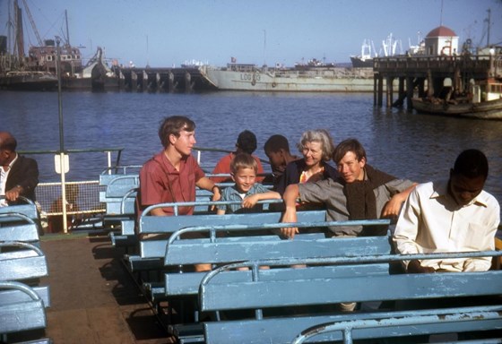 Andrew (front) with John, Peter, and Rosemary (c. 1971)