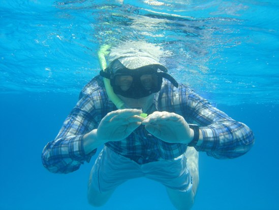 Snorkelling off the east coast of Malaysia (August 2005)