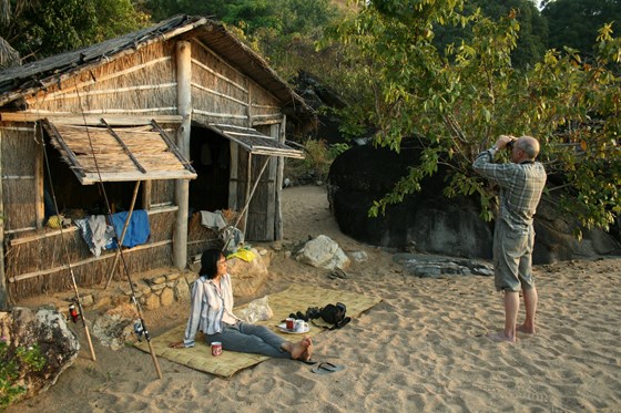 Birdwatching on the shores of Lake Malawi (June 2012)